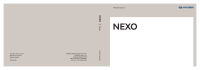 Hyundai NEXO - Navod k obsluze CZ 